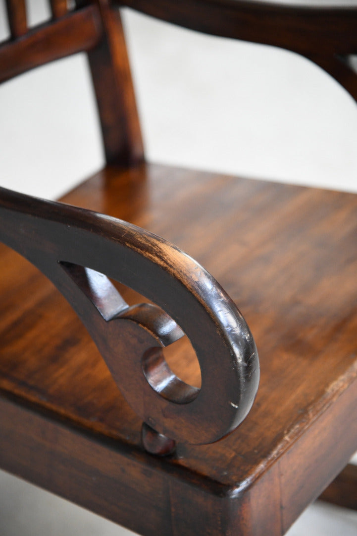 Victorian Mahogany Rocking Chair