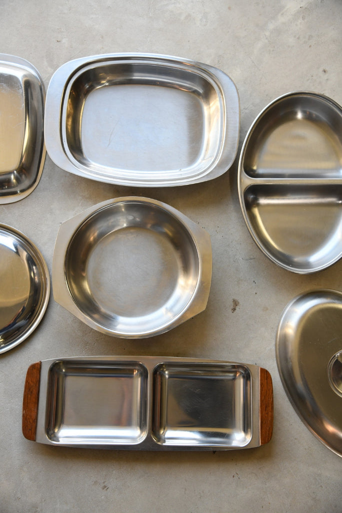 Collection Retro Stainless Steel Kitchenware