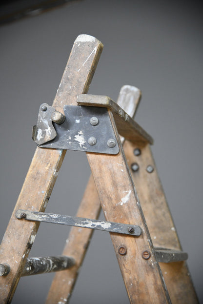 Vintage Wooden Step ladder