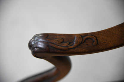 Georgian Mahogany Carver Chair