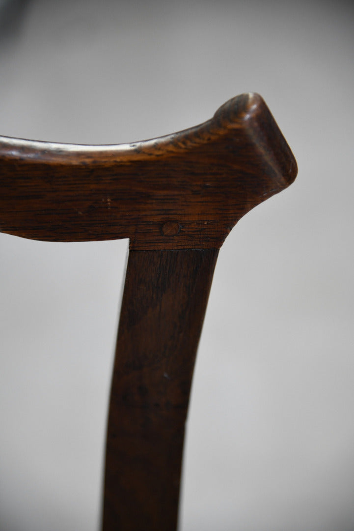 Georgian Oak Carver Chair