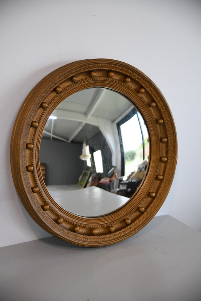 Gilt Convex Wall Mirror