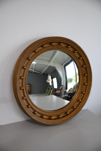 Gilt Convex Wall Mirror