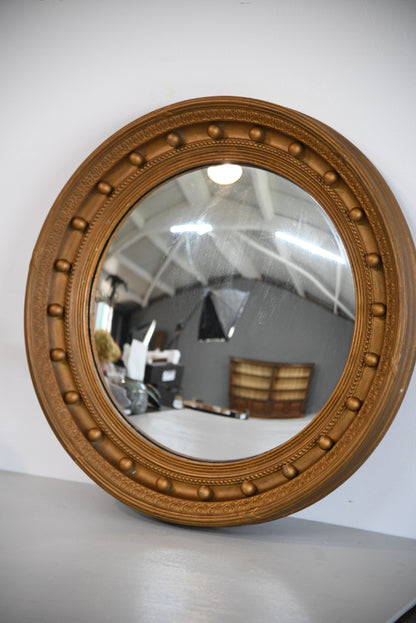 Gilt Convex Wall Mirror