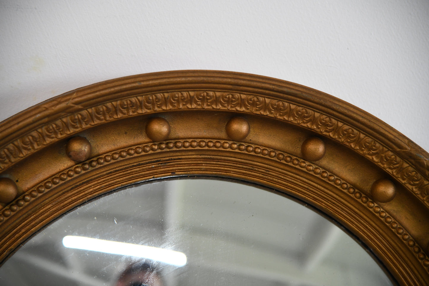 Gilt Convex Wall Mirror