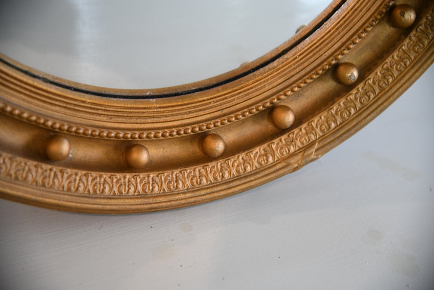 Gilt Convex Wall Mirror