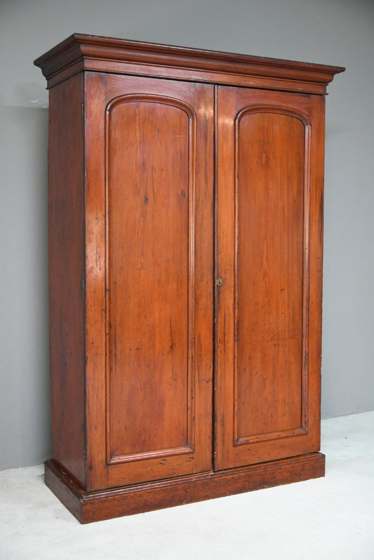 Antique Victorian Double Wardrobe