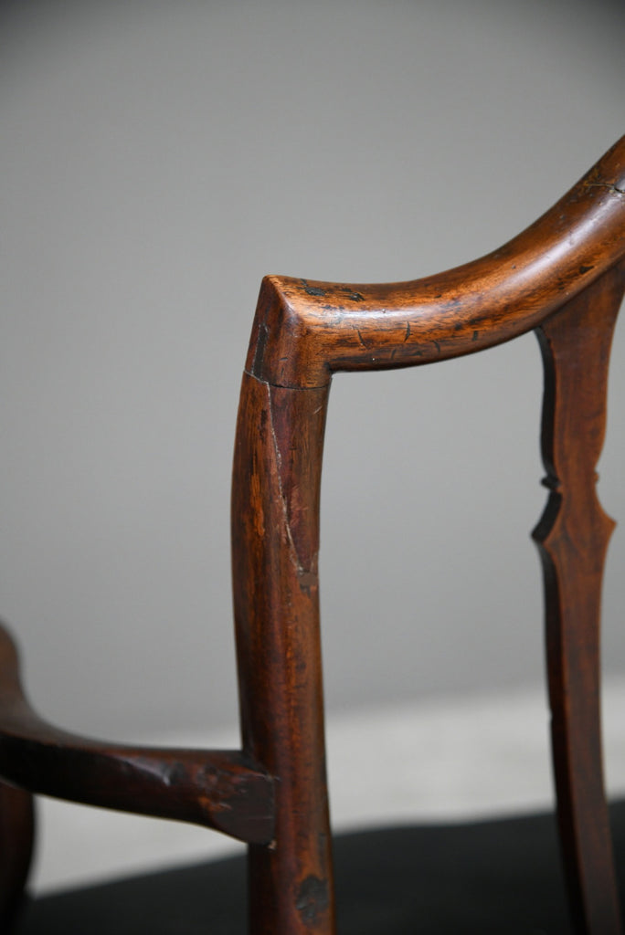 5 Hepplewhite Style Antique Mahogany Dining Chairs
