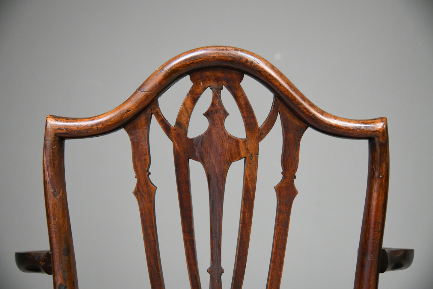 5 Hepplewhite Style Antique Mahogany Dining Chairs