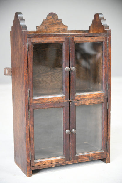 Early 20th Century Glazed Wall Cabinet