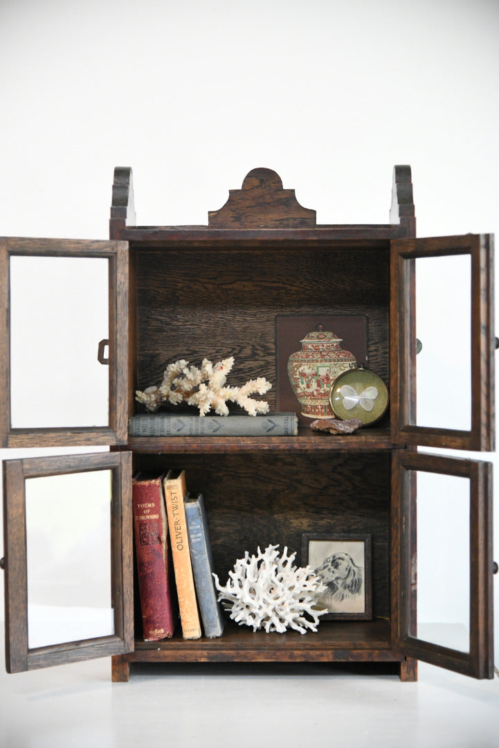 Early 20th Century Glazed Wall Cabinet