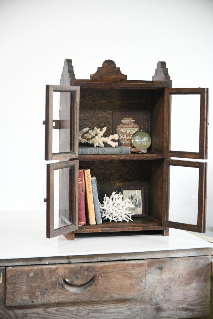 Early 20th Century Glazed Wall Cabinet