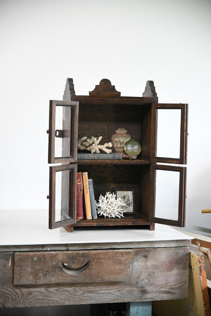 Early 20th Century Glazed Wall Cabinet