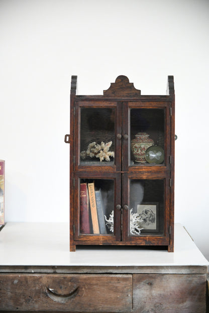 Early 20th Century Glazed Wall Cabinet