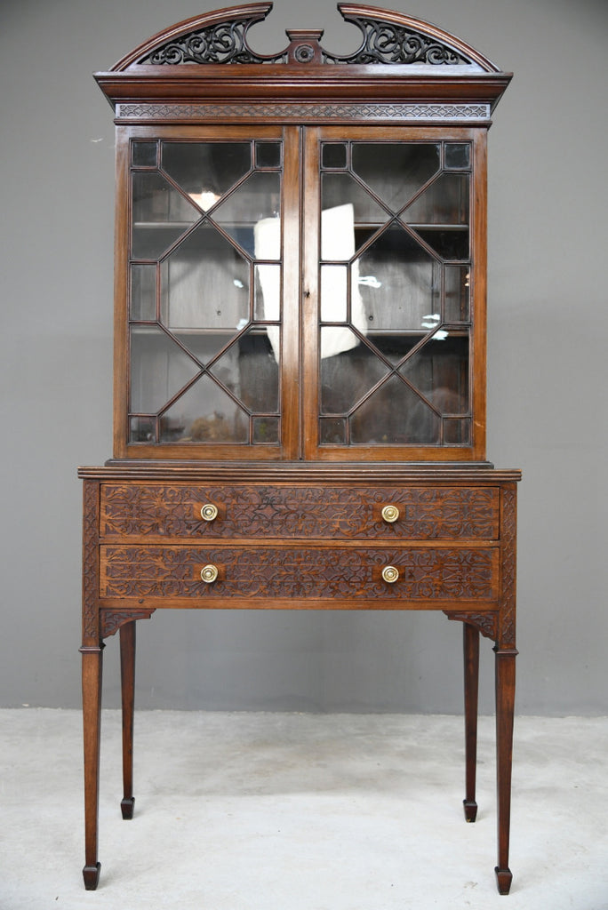 Chippendale Style Mahogany Cabinet