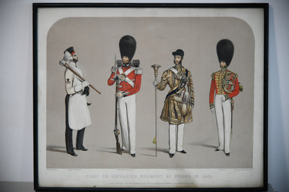 Costumes of the First or Grenadier Regiment