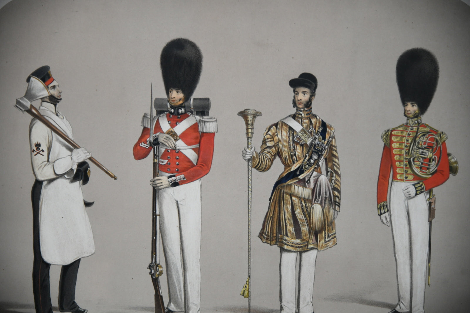 Costumes of the First or Grenadier Regiment