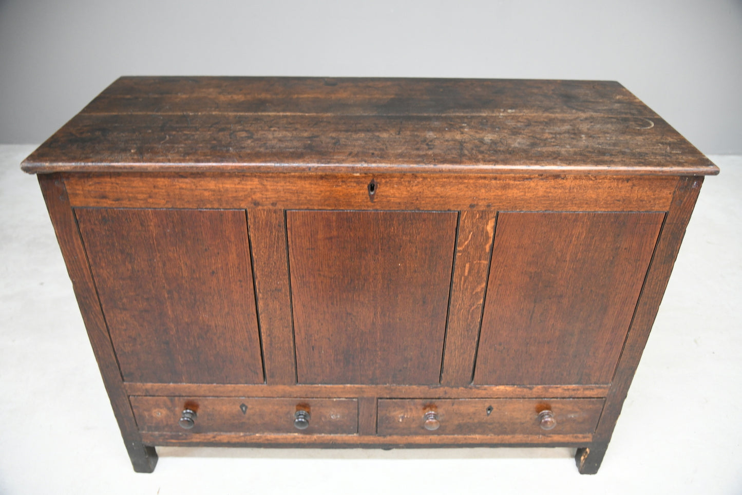 Antique Oak Mule Chest