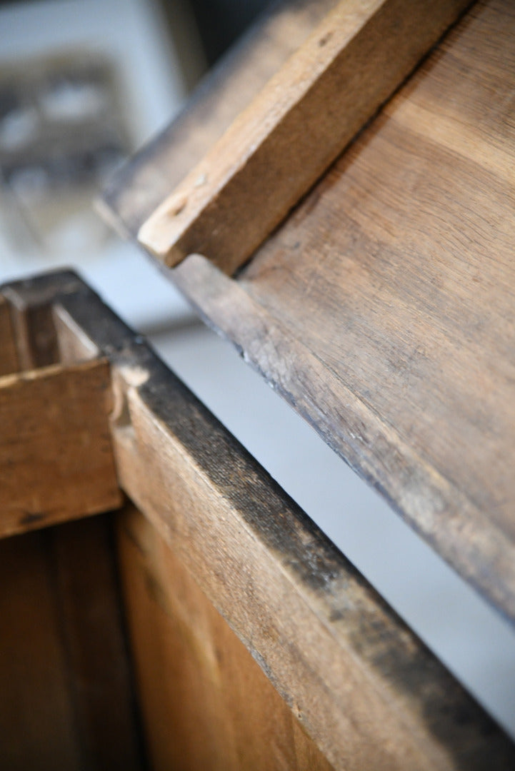 Antique Oak Mule Chest