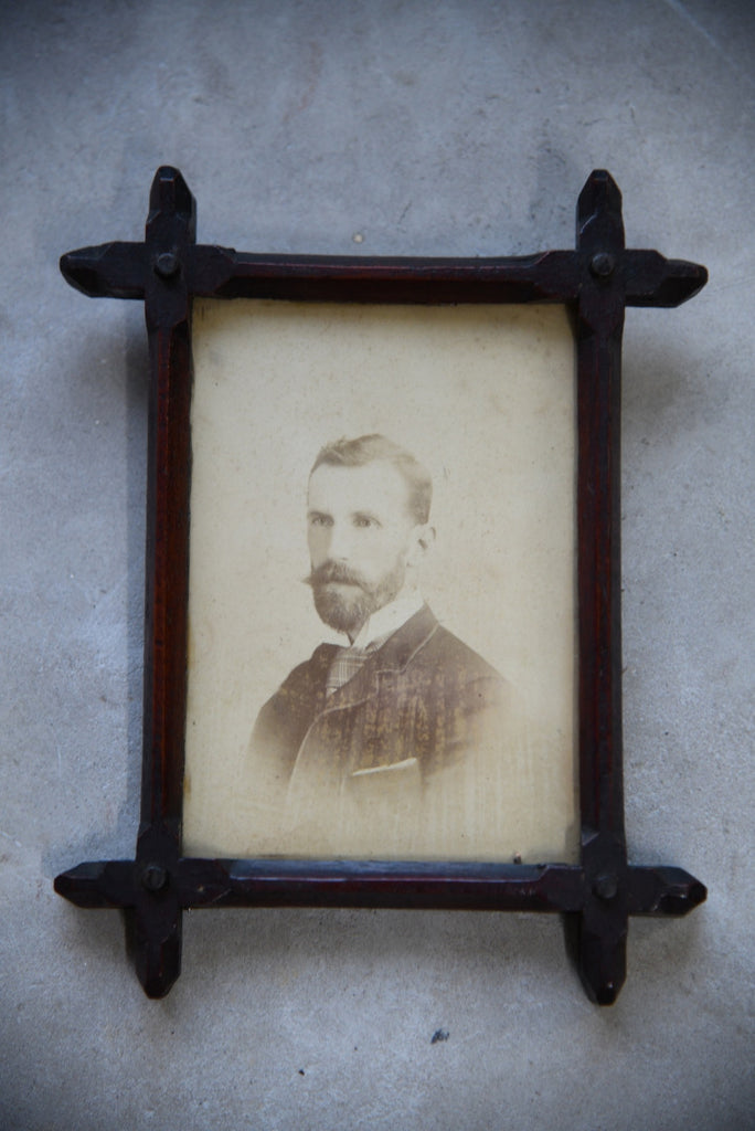 Late Victorian Portrait in Oxford Frame