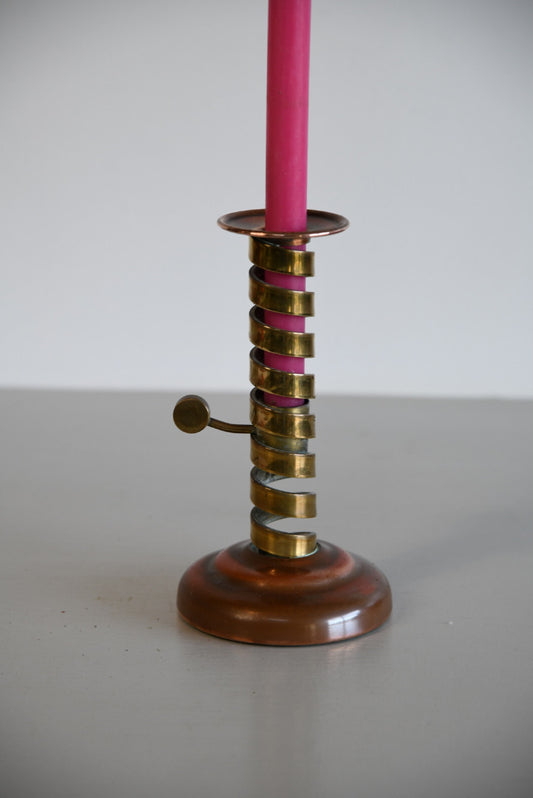 Laurence Butler Copperware Candlestick