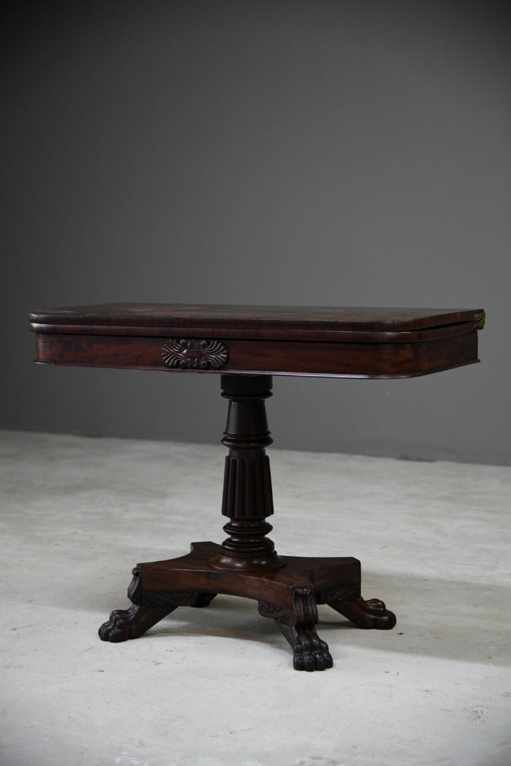 William IV Mahogany Tea Table