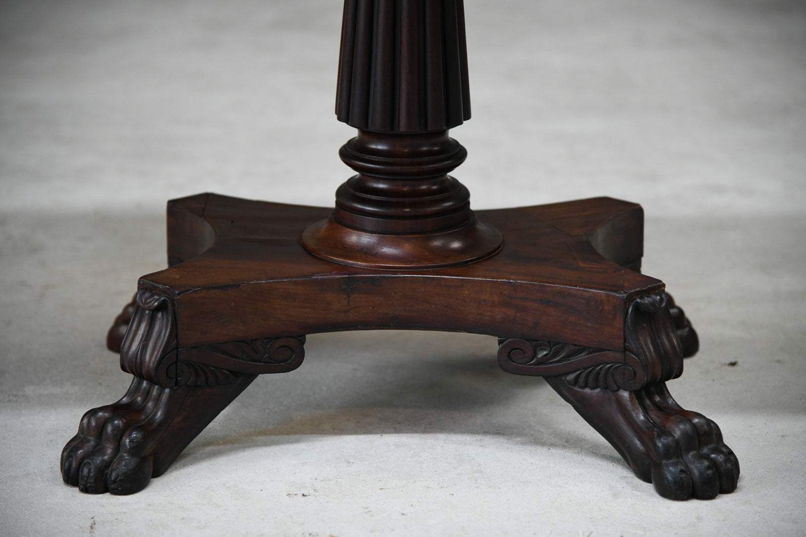 William IV Mahogany Tea Table