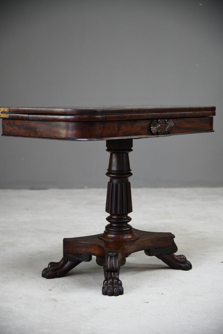 William IV Mahogany Tea Table