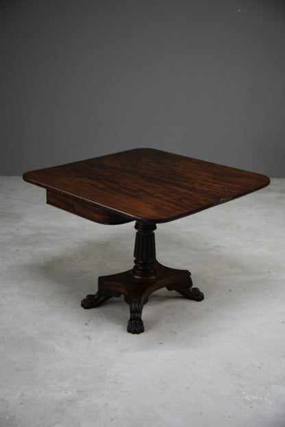 William IV Mahogany Tea Table