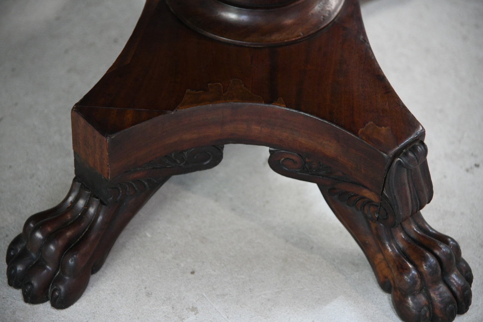 William IV Mahogany Tea Table