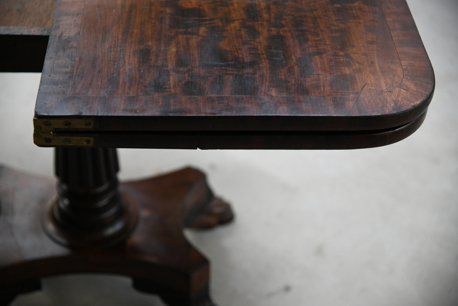 William IV Mahogany Tea Table