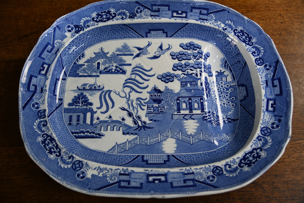 Large Willow Meat Plate