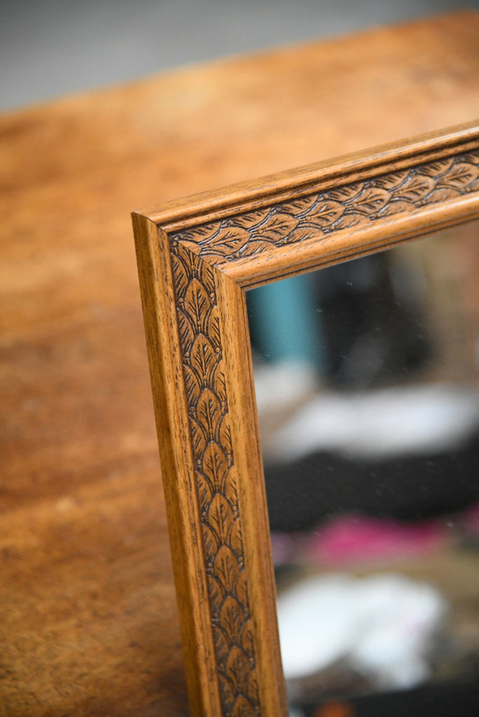 Carved Leaf Frame Wall Mirror