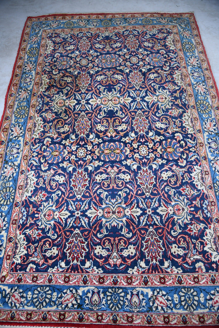 Vintage Persian Eastern Qum Rug