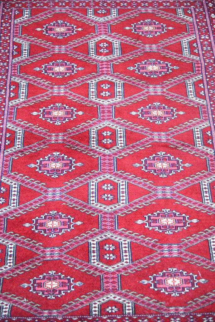 Eastern Red Wool Rug