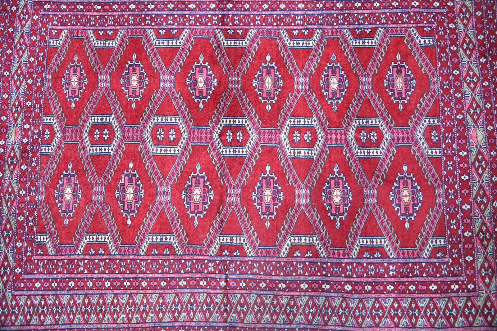 Eastern Red Wool Rug