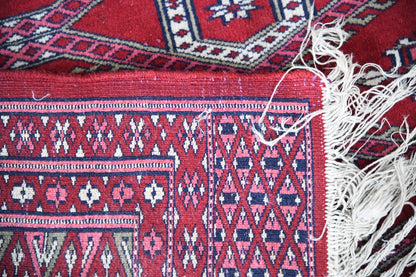 Eastern Red Wool Rug