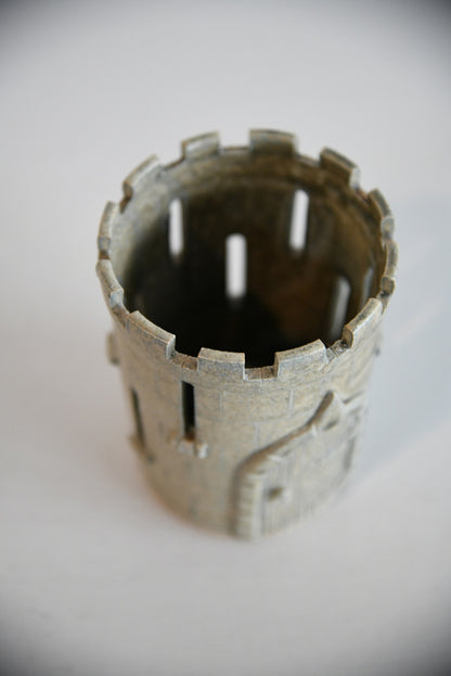 Pottery Castle Candle Holder