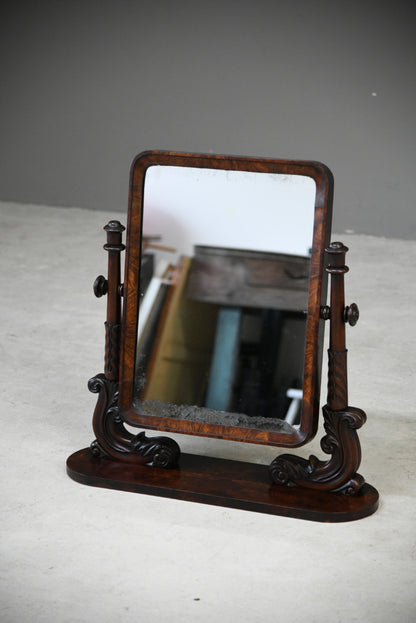 Antique Mahogany Toilet Swing Dressing Table Mirror