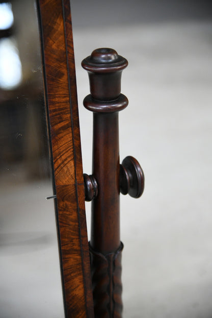 Antique Mahogany Toilet Swing Dressing Table Mirror