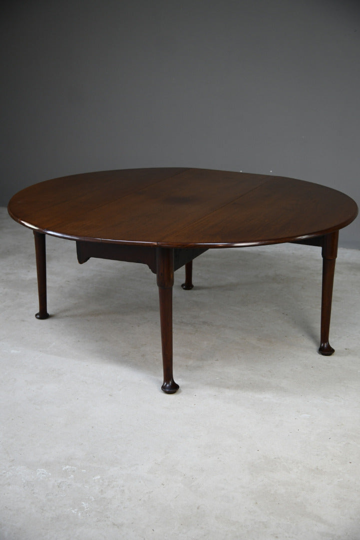 Antique Cuban Mahogany Drop Leaf Table