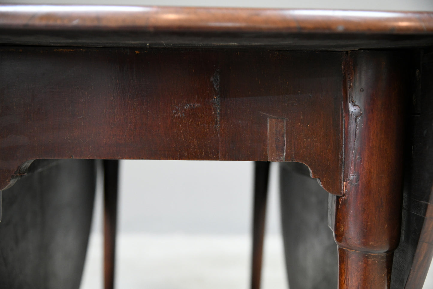 Antique Cuban Mahogany Drop Leaf Table