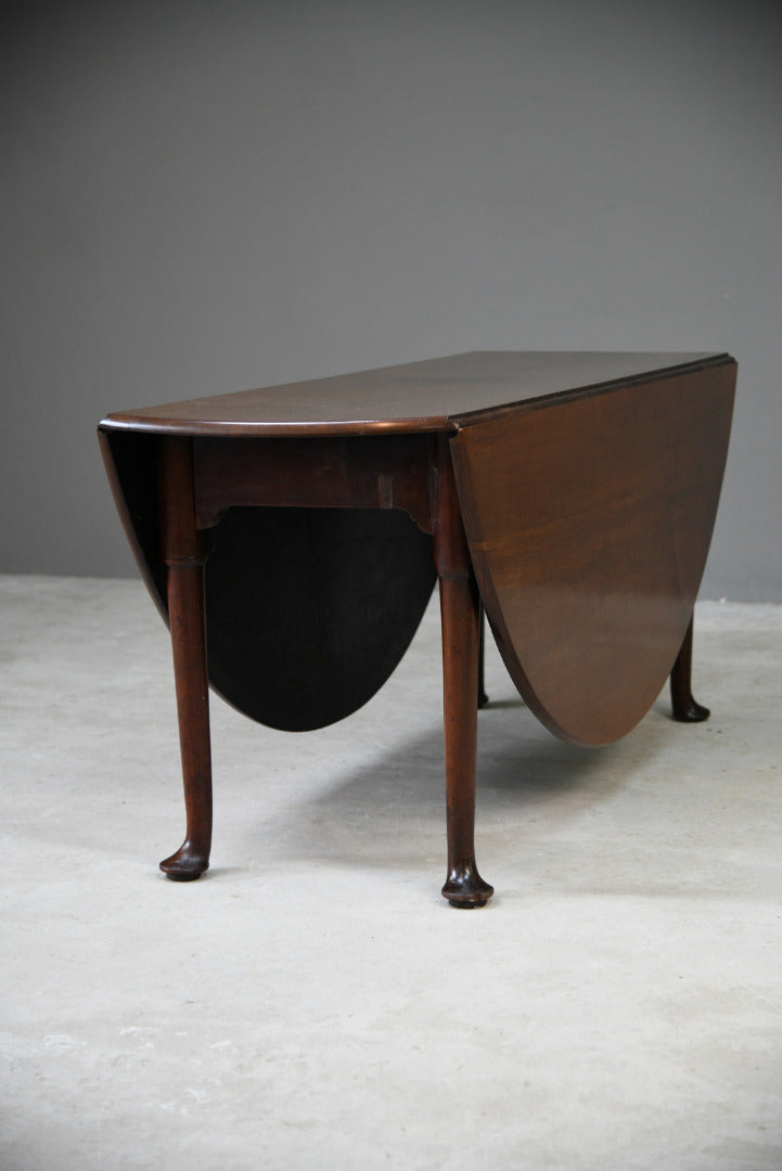 Antique Cuban Mahogany Drop Leaf Table