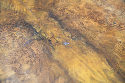 Antique Victorian Burr Walnut Tilt Top Table