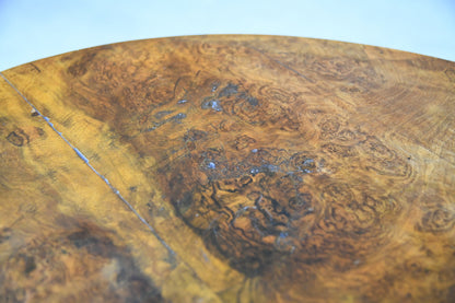Antique Victorian Burr Walnut Tilt Top Table