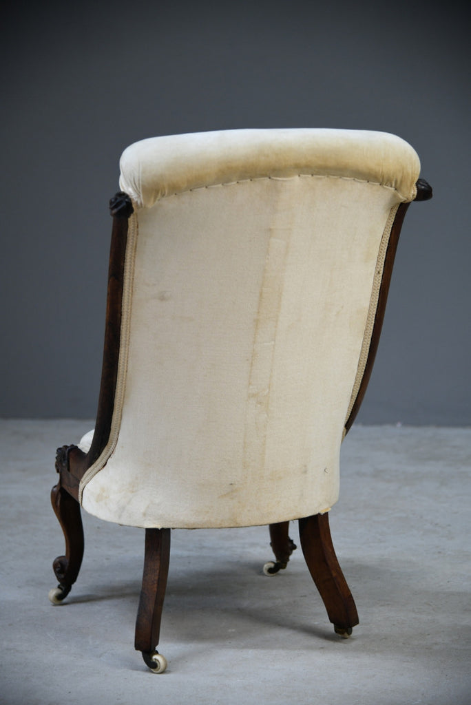 Antique Rosewood Armchair