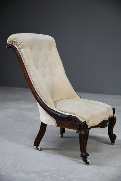 Antique Rosewood Armchair