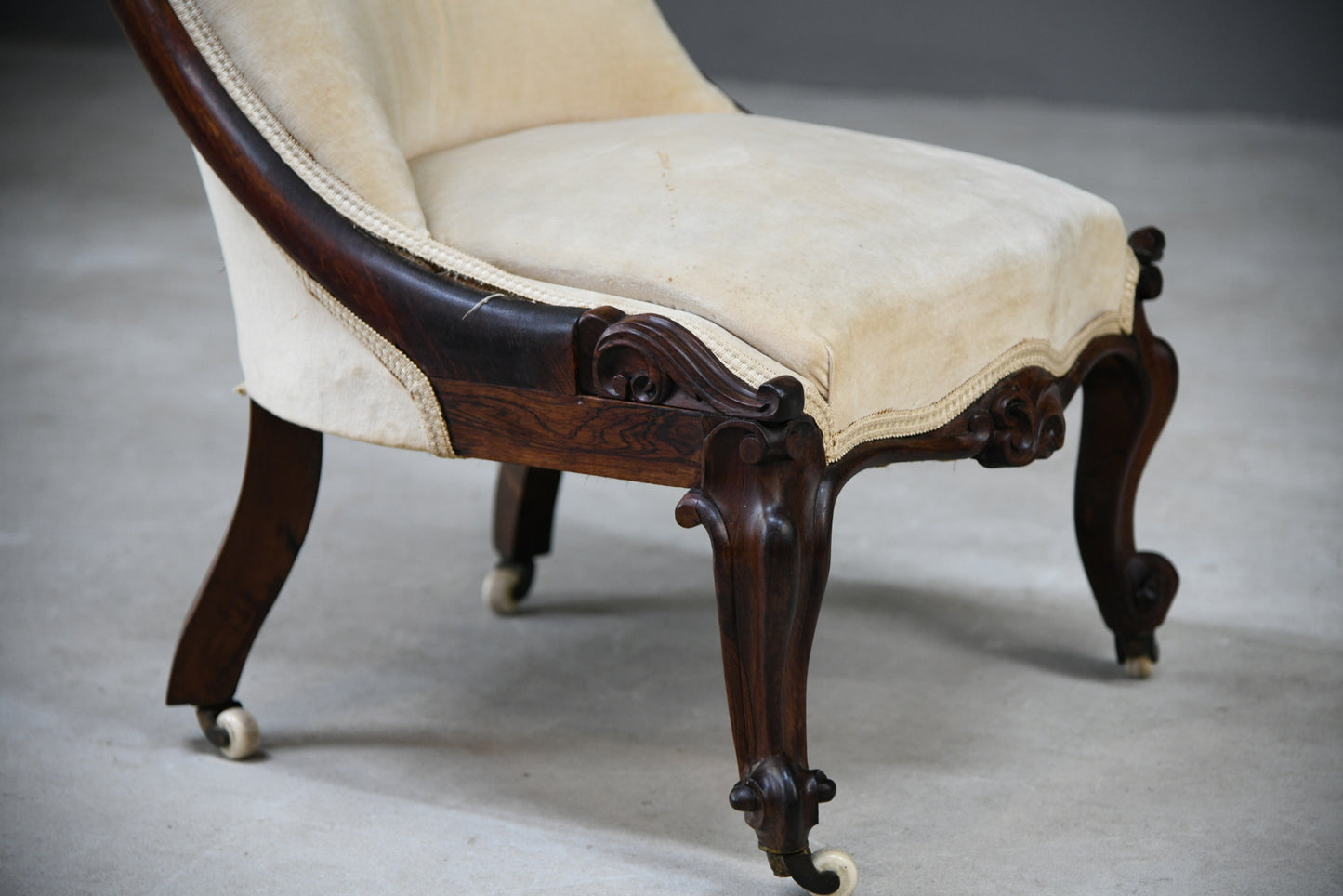 Antique Rosewood Armchair