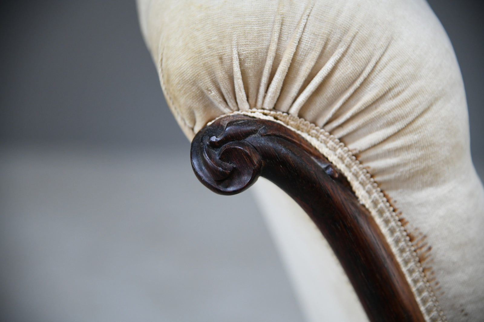 Antique Rosewood Armchair