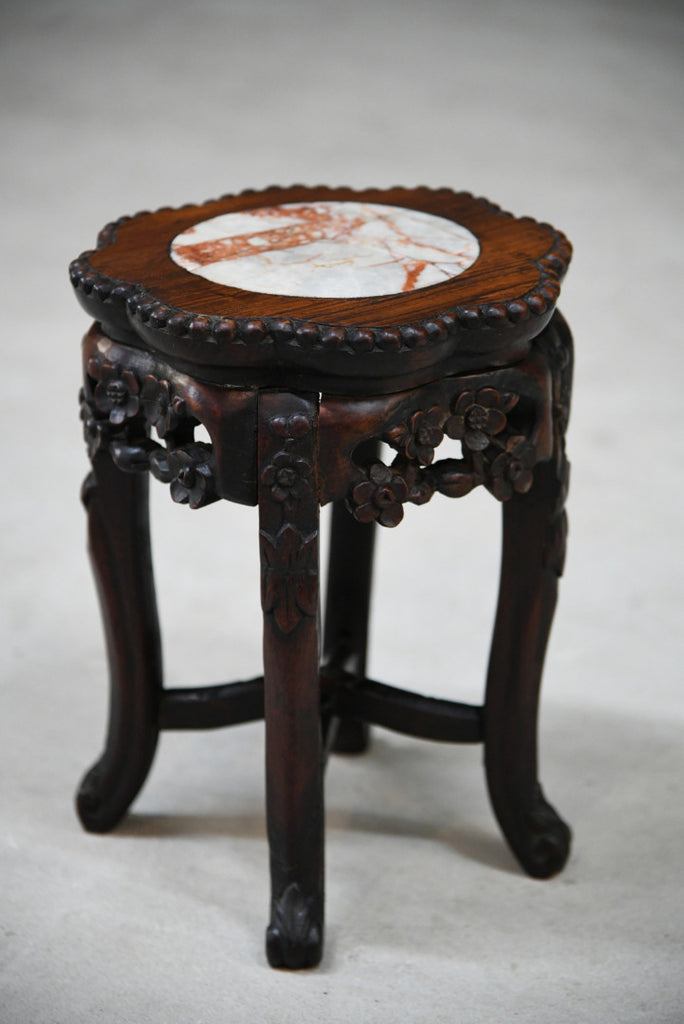 Oriental Marble Top Stand
